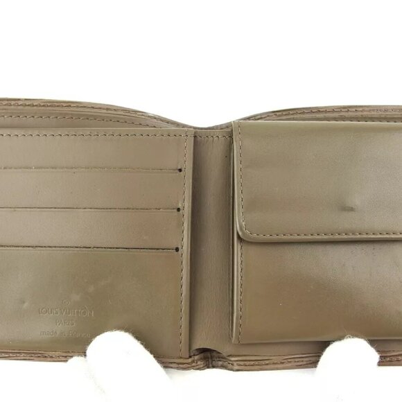 LOUIS VUITTON Bi -fold Wallet Epigay Gray Epiler Authentic USED T20403 - Picture 6 of 10